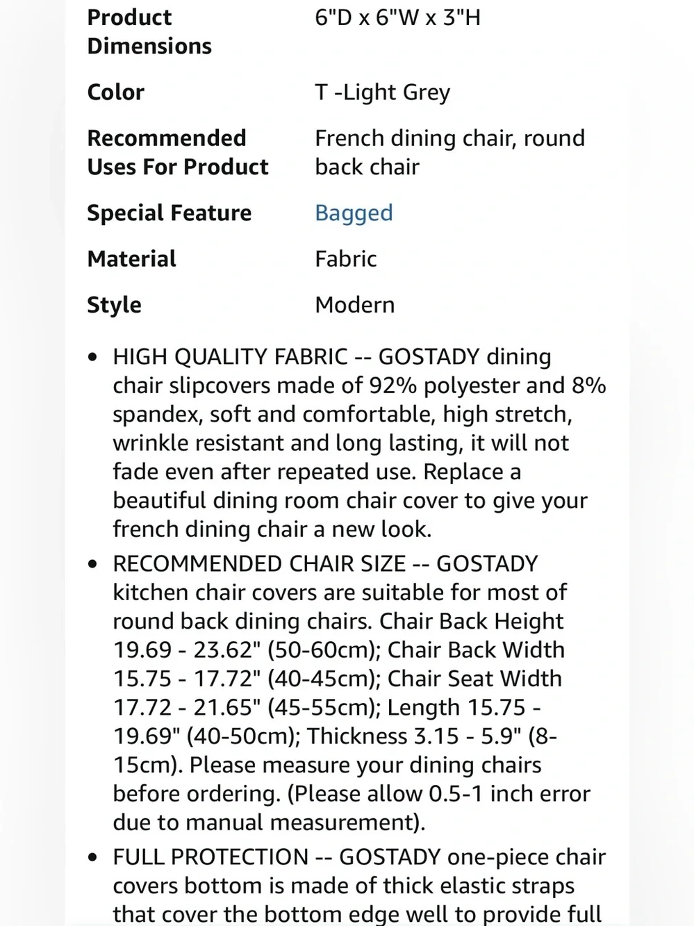 Round Chair Covers - KHAKI ONLY!